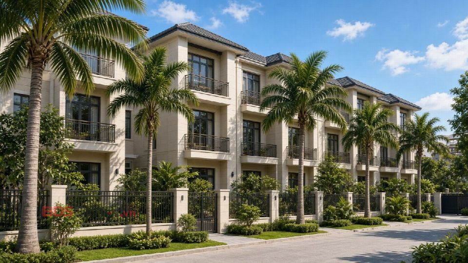 Nhà phố Palm Residence 6×17 · 35 triệu/tháng · Nhà phố · Palm Residence