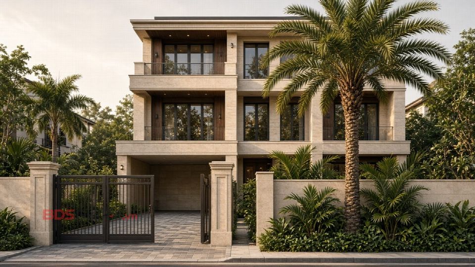 Biệt thự Palm Residence 8×17 · 75 triệu/tháng · Biệt thự · Palm Residence