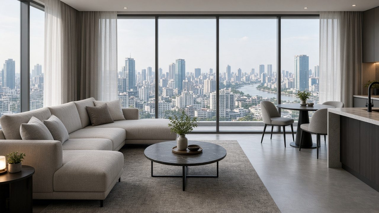 Căn hộ Eaton Park 1 phòng ngủ · 55 m²