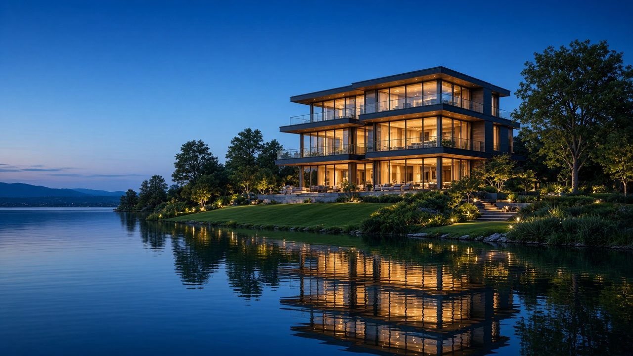 Biệt thự Lakeview City 8×22 view hồ · 50 triệu/tháng