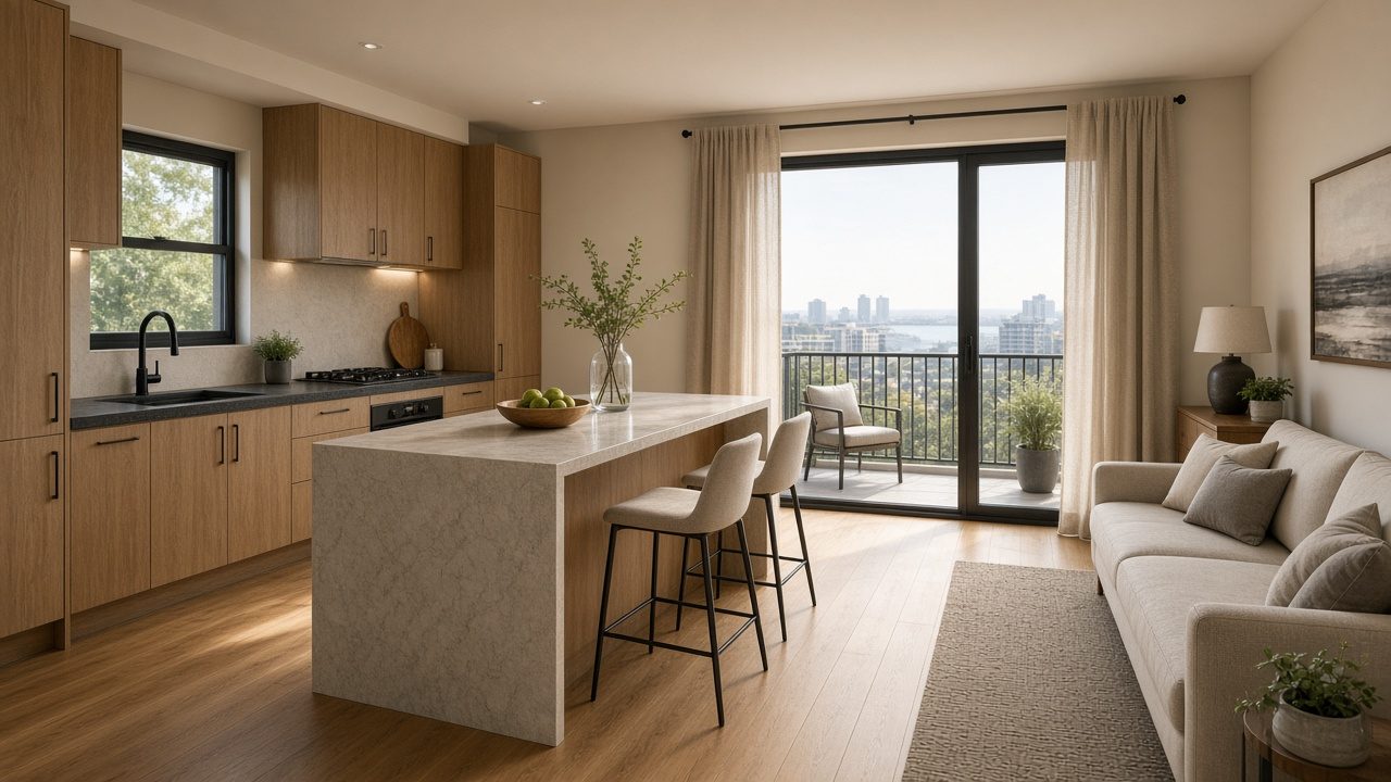 Căn hộ Palm Heights 2 phòng ngủ · 79 m²