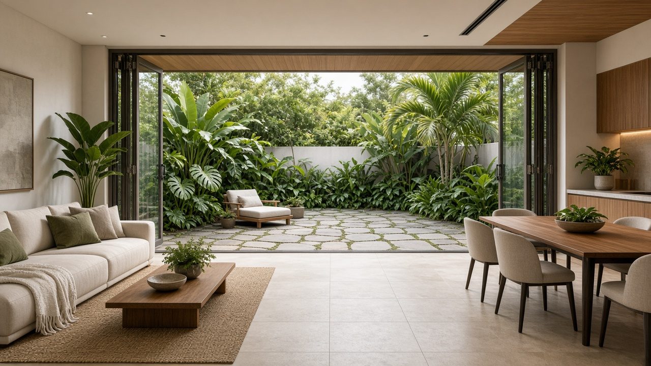 Căn trệt sân vườn Palm Heights · 151 m²